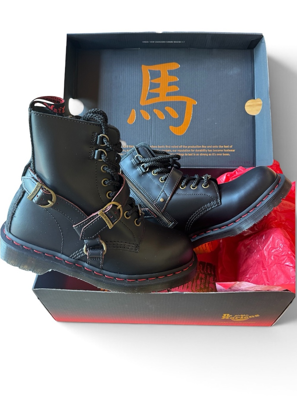 Dr. Martens Year of the Horse 1460 boot. Sold Out online. NWT size US7 Women